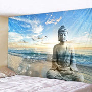 Wandbehang Buddha am Meer